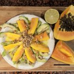 deliciosa receta de Aguacate y papaya