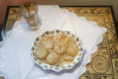 receta de patatas con leche