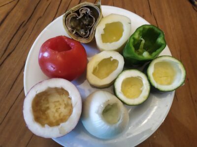 Verduras rellenas 1